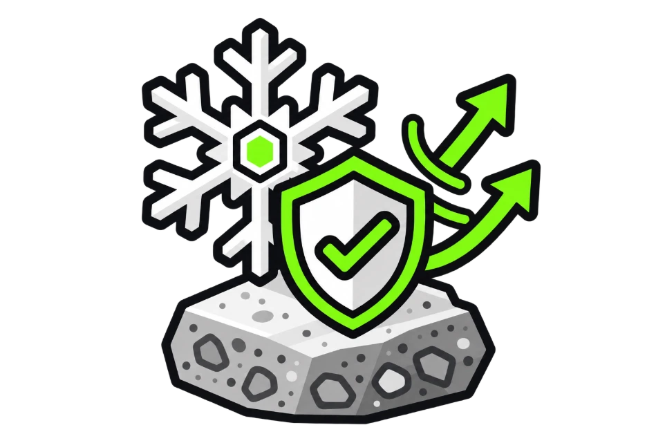 Enviro-Rock freeze-thaw durability
